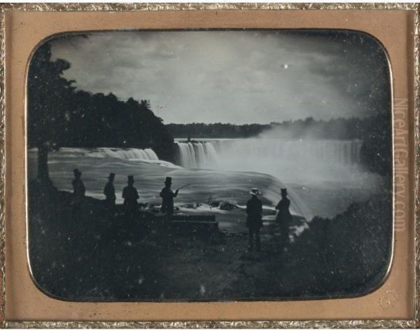 Niagara Falls Oil Painting by Platt D. Babbitt