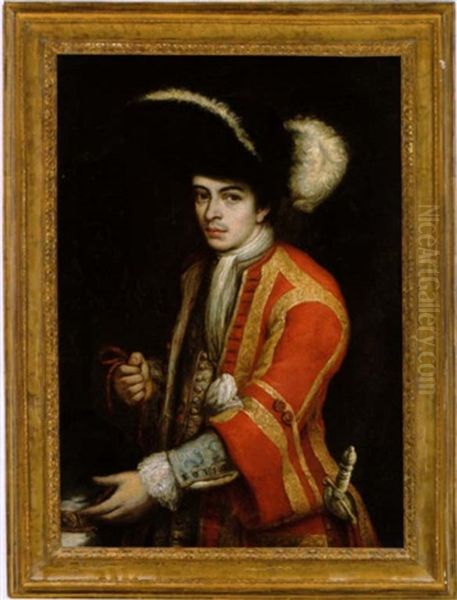 Ritratto Di Giovane Nobiluomo Oil Painting by Vittore Giuseppe Ghislandi (Fra' Galgario)