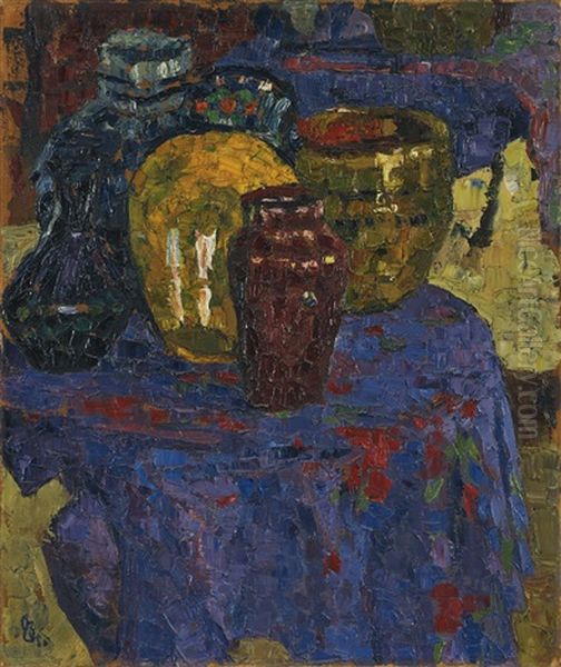 Vasi Oil Painting by Giovanni Giacometti