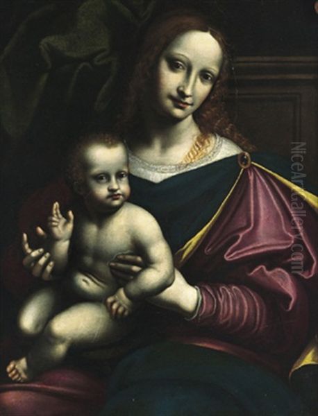 La Madonna Con Il Bambino by  Giampietrino