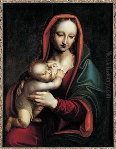 La Vierge A L'enfant Oil Painting by  Giampietrino