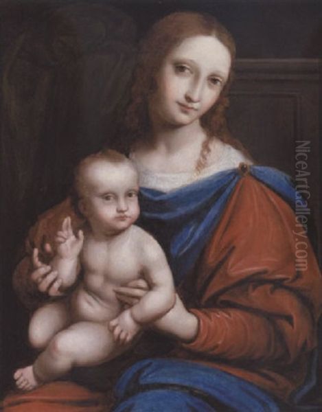 Madonna Med Barnet Oil Painting by  Giampietrino