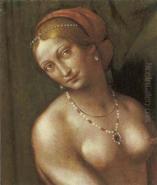 Cleopatra Oil Painting by  Giampietrino