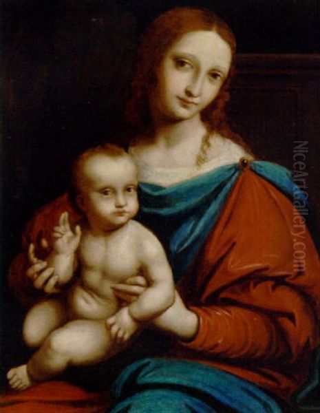 The Madonna And Child Oil Painting by  Giampietrino