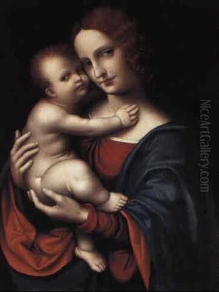 The Madonna And Child Oil Painting by  Giampietrino