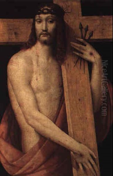 Christ Carrying The Cross Oil Painting by  Giampietrino