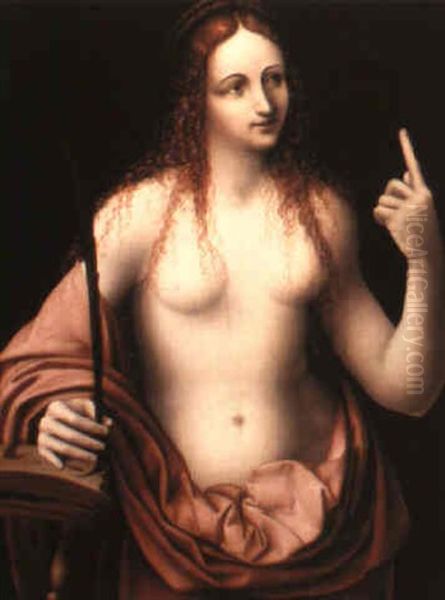 St. Catherine Oil Painting by  Giampietrino