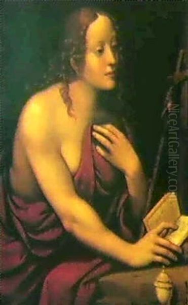 Maddalena Penitente Oil Painting by  Giampietrino