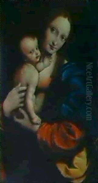 La Virgen Con El Nino Oil Painting by  Giampietrino