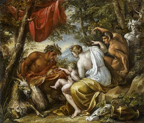 La Naissance De Bacchus by Felice Giani