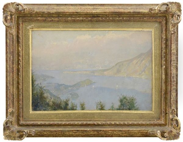 Il Lago Di Como Oil Painting by Giovanni Giani