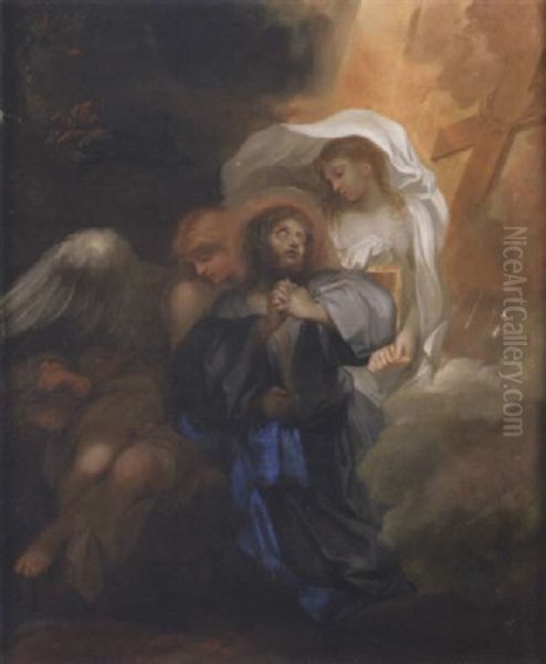 The Resurrection Of Christ Oil Painting by Corrado Giaquinto