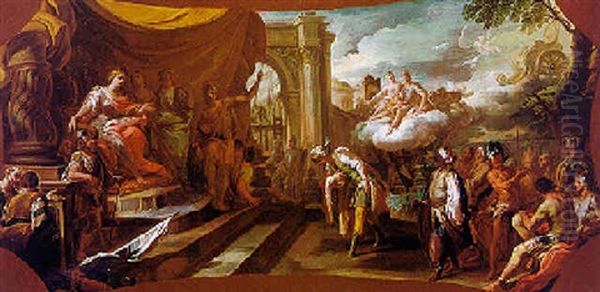 Aeneas Before Queen Dido by Corrado Giaquinto