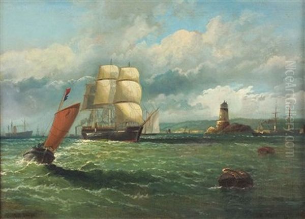 Belfast Lough Oil Painting by William Menzies Gibb