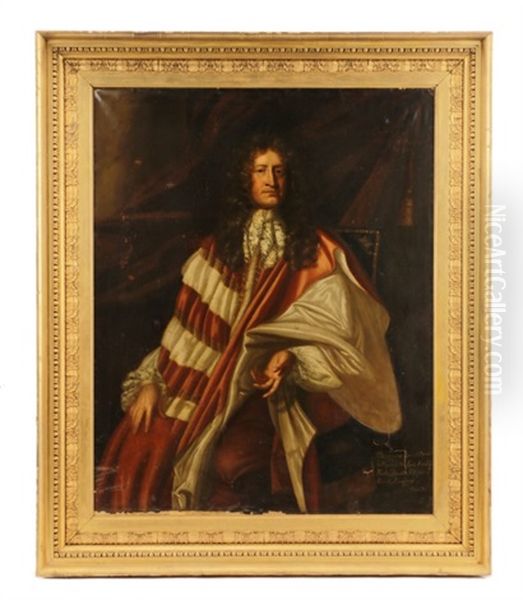 Portrait Of Thomas Savage, 3rd Earl Rivers Oil Painting by Thomas Gibson