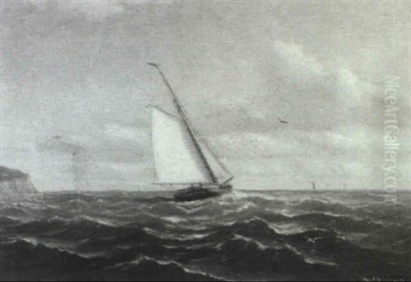 Sailing Along The Coast by Charles Henry Gifford