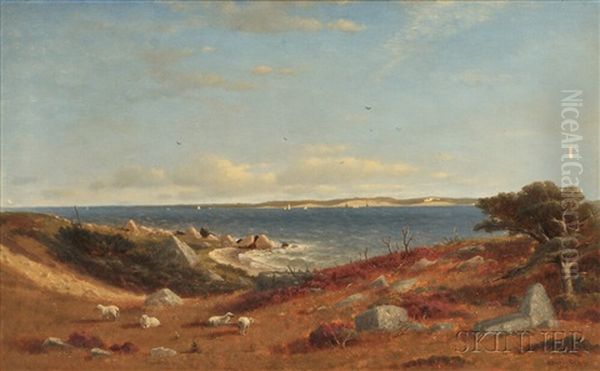 Scene At Naushon Oil Painting by Robert Swain Gifford