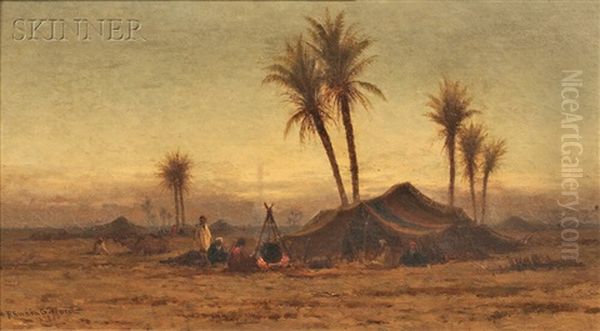 Bedouin Encampment Oil Painting by Robert Swain Gifford