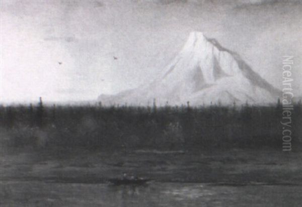 View Of Mount Hood Oil Painting by Robert Swain Gifford