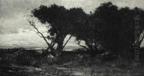 View Of Naushon Island Oil Painting by Robert Swain Gifford