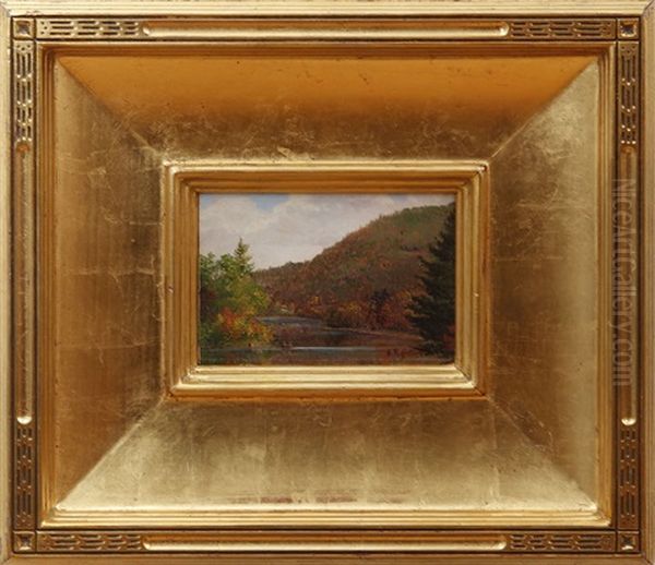 Early Fall In The White Mountains Oil Painting by Sanford Robinson Gifford