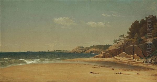 Manchester, Massachusetts Oil Painting by Sanford Robinson Gifford