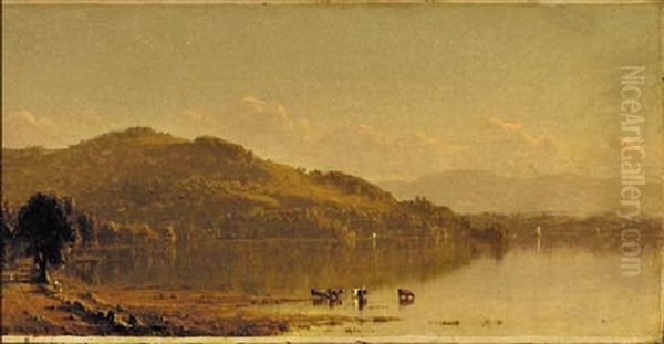 Mount Merino, On The Hudson Oil Painting by Sanford Robinson Gifford