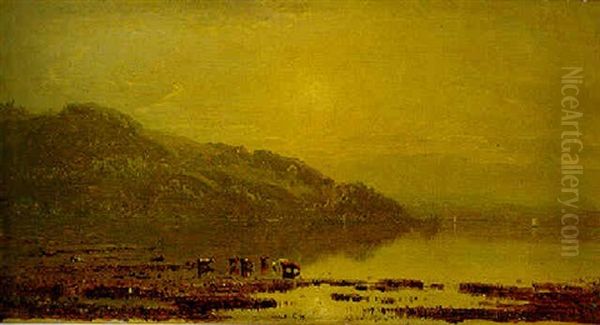 Mt. Merino Oil Painting by Sanford Robinson Gifford