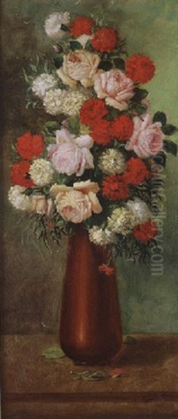 Florero Oil Painting by Juan Gil Garcia