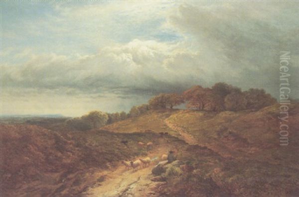 Storm Approaching Oil Painting by Arthur Gilbert