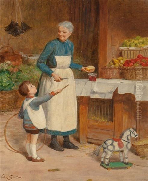 May I Have An Apple? by Victor Gabriel Gilbert