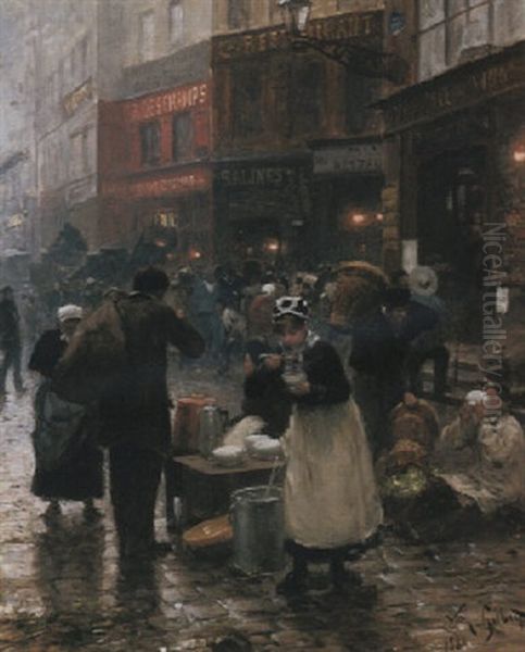 Le Jour De Marche by Victor Gabriel Gilbert