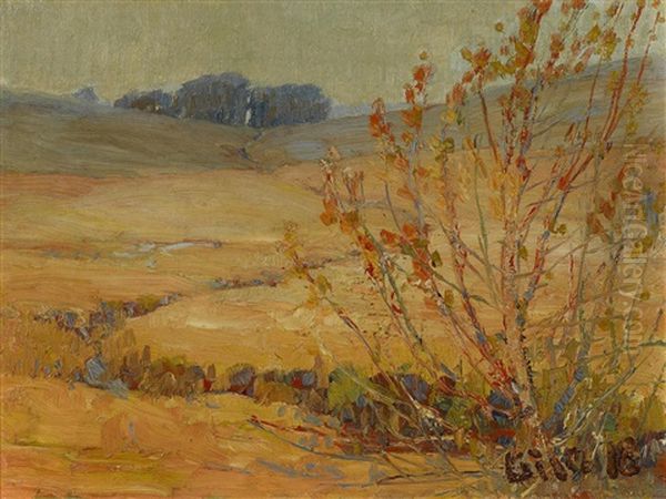 Fall Landscape Oil Painting by Selden Connor Gile