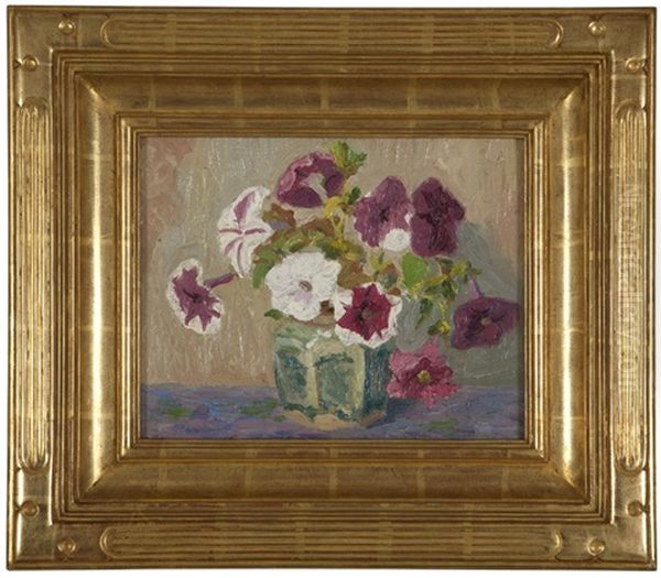 Floral Still Life Oil Painting by Selden Connor Gile