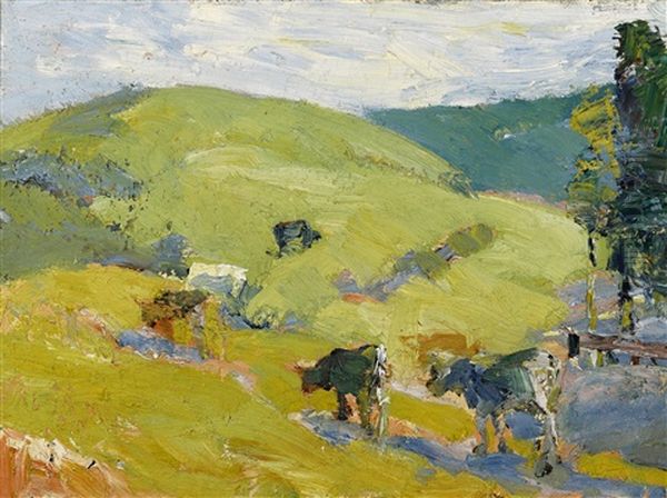 Lucas Valley Oil Painting by Selden Connor Gile