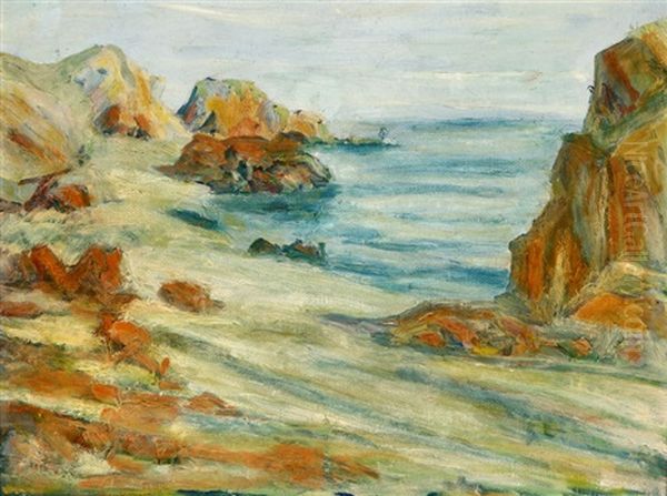 Landscape And Sea Oil Painting by Selden Connor Gile