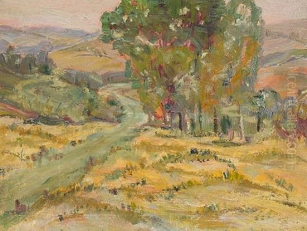 Meandering Stream Oil Painting by Selden Connor Gile