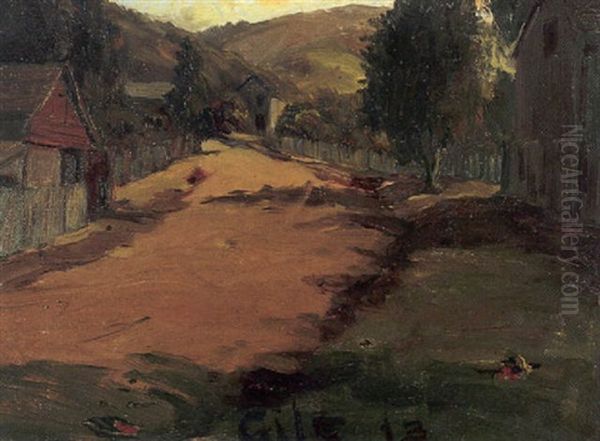 Sausalito Oil Painting by Selden Connor Gile