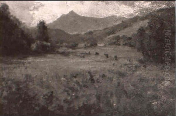 Mount Tamalpais From San Anselmo Oil Painting by Selden Connor Gile