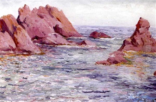 Seascape, Northern California Oil Painting by Selden Connor Gile