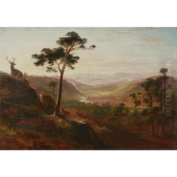 Glen Farquhar Oil Painting by James William Giles