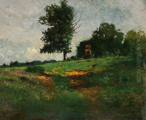 Maryland Landscape Oil Painting by Delancey W. Gill