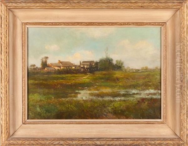 Landscape Oil Painting by Delancey W. Gill