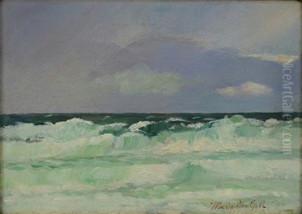 Seascape Oil Painting by Mariquita Gill