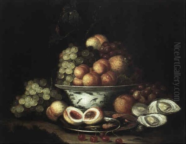 Stilleben Oil Painting by Jan Pauwel Gillemans The Elder