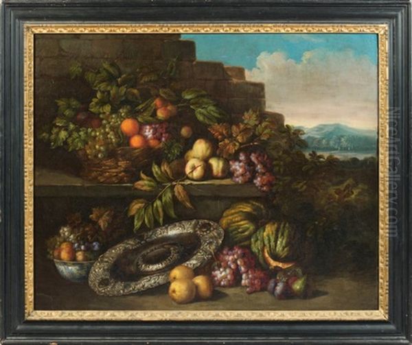 Nature Morte Oil Painting by Jan Pauwel Gillemans the Younger