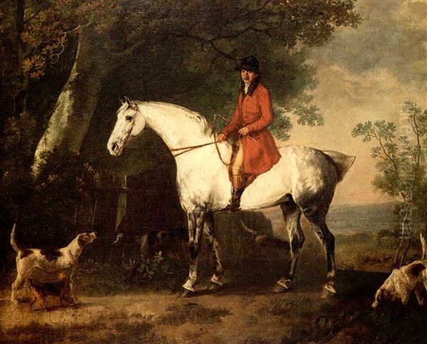 Master Of The Hounds On A Grey Hunter by Sawrey Gilpin