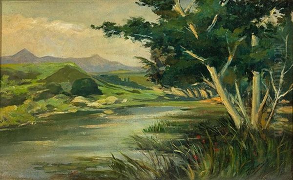 Paisaje Oil Painting by Francisco Gimeno Arasa