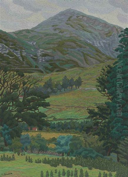 Slieve Donard, Donegal Oil Painting by Charles Ginner