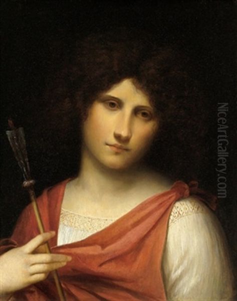 Knabe Mit Pfeil Oil Painting by  Giorgione